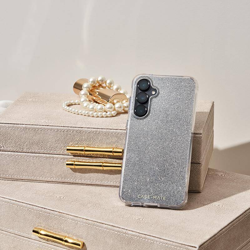 Etui Case-Mate Sheer Crystal do Galaxy S23 FE 5G, złote